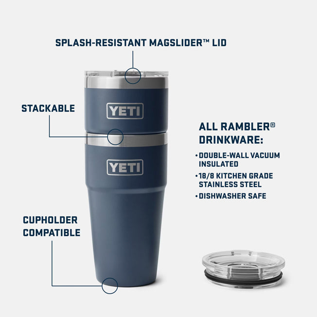 Yeti Rambler 20oz Stackable Cup