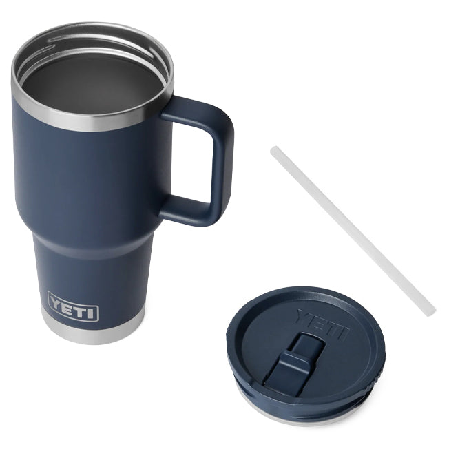 Yeti Rambler R30 Travel Mug w/Straw Lid