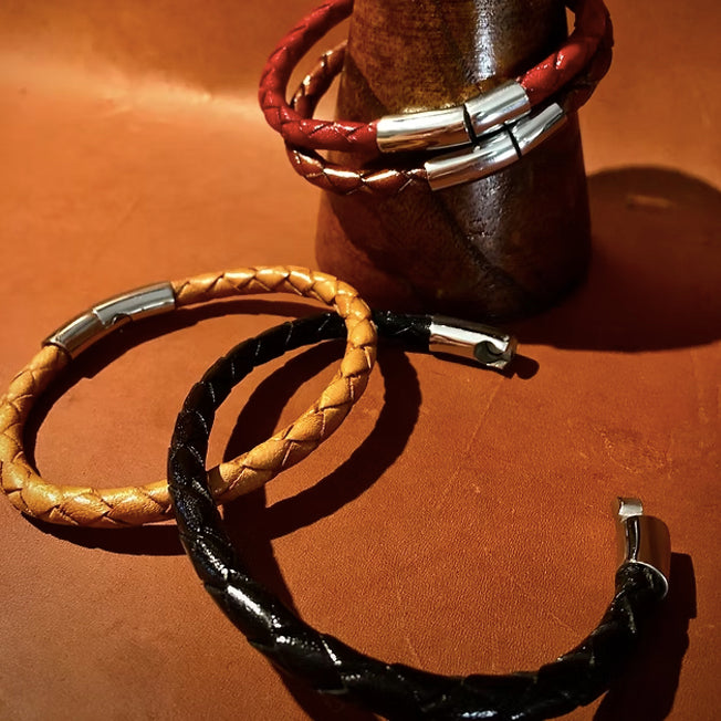 Plaited Bracelet Magnetic Clasp