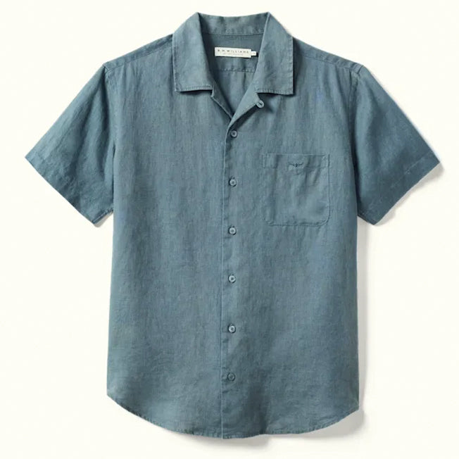 R.M. Williams Camp Collar Regular Shirt SS