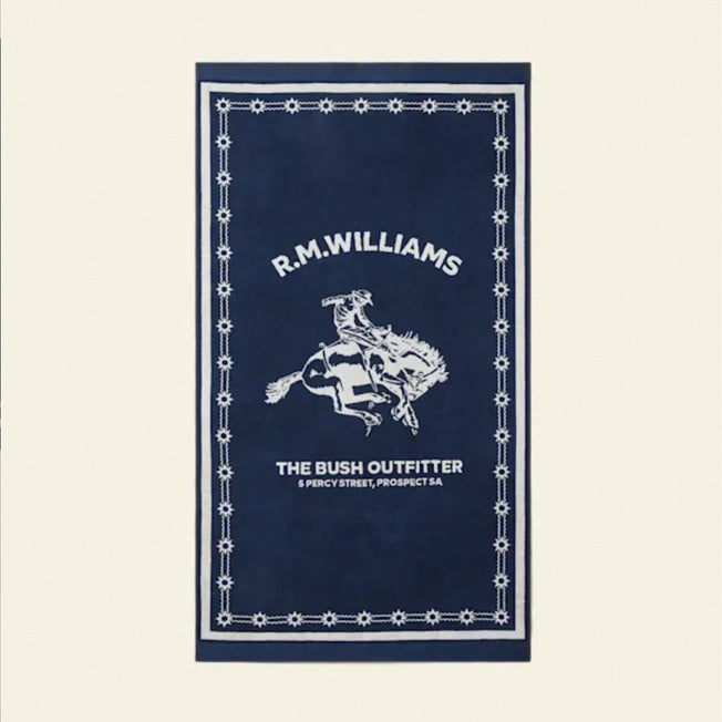 R.M. Williams Cloudbuster Beach Towel