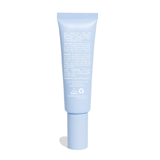 We Are Feel Good Inc. Good Morning SPF50 Daily Face Sunscreen Frangrance Free