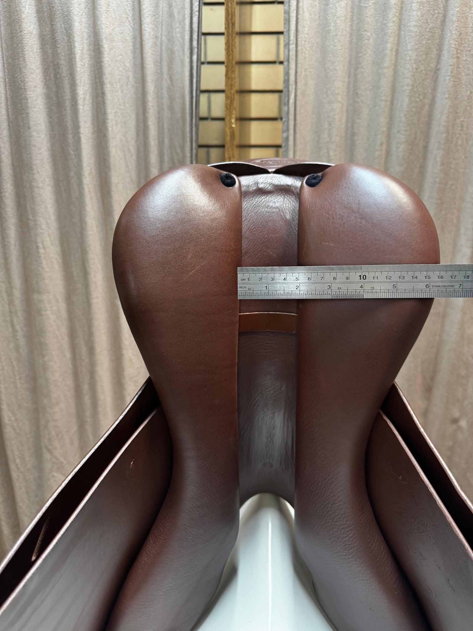 Prestige Italia Leather Jump Saddle Set