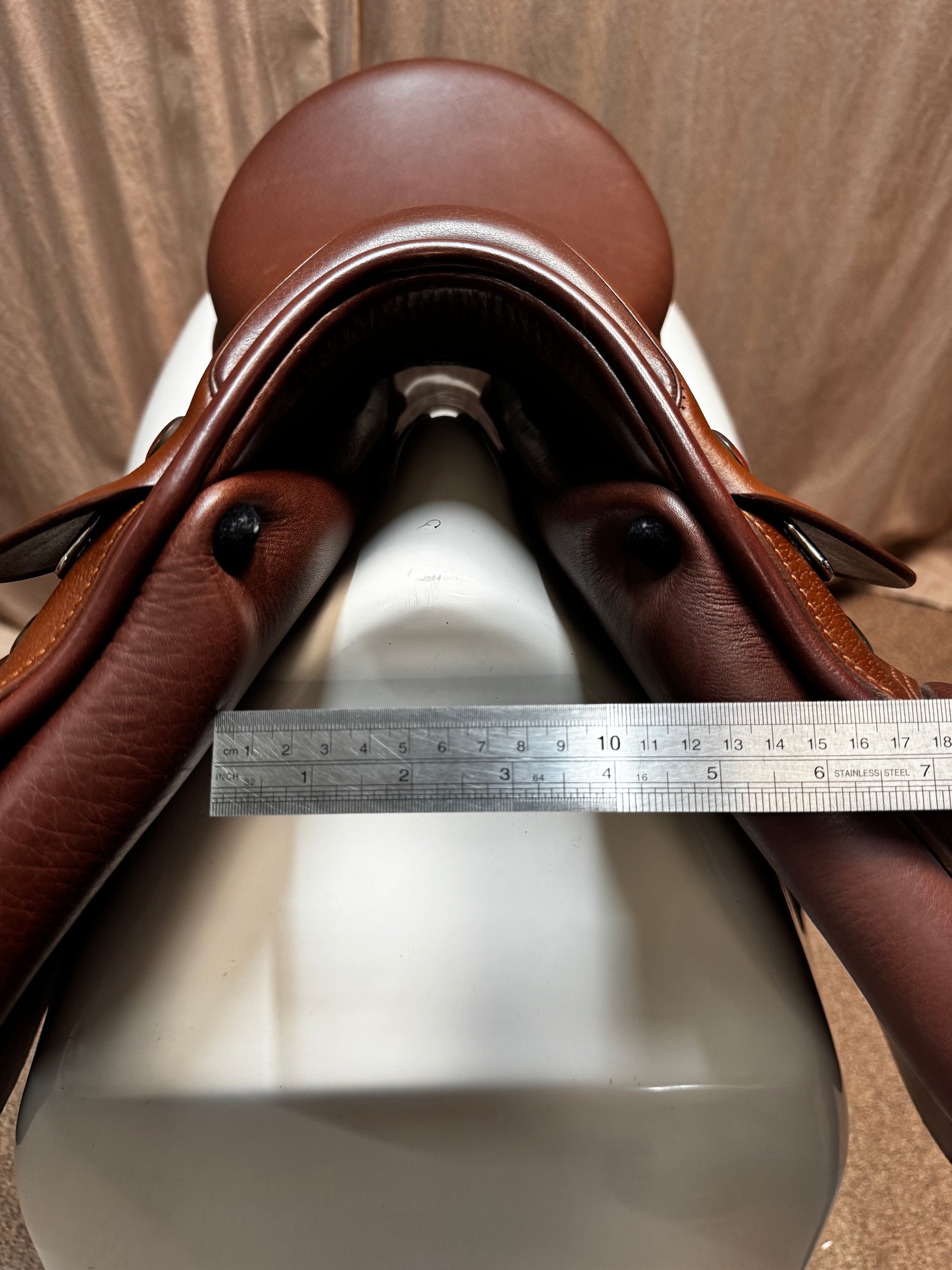 Prestige Italia Leather Jump Saddle Set