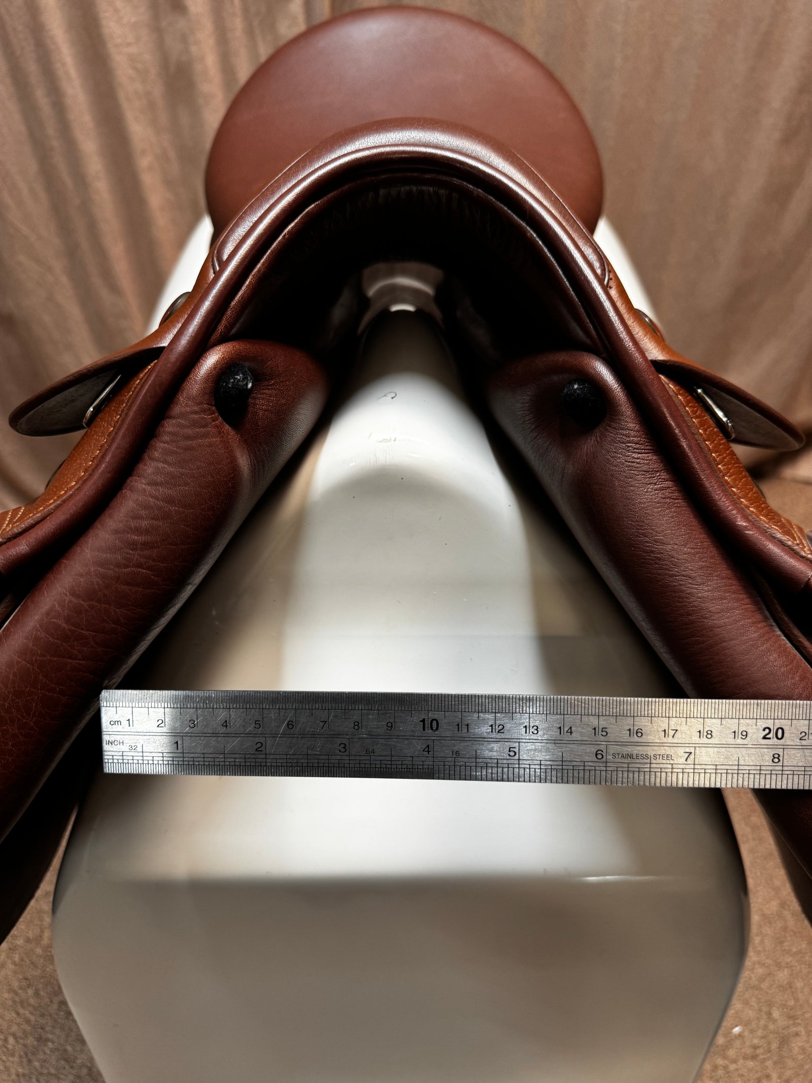 Prestige Italia Leather Jump Saddle Set