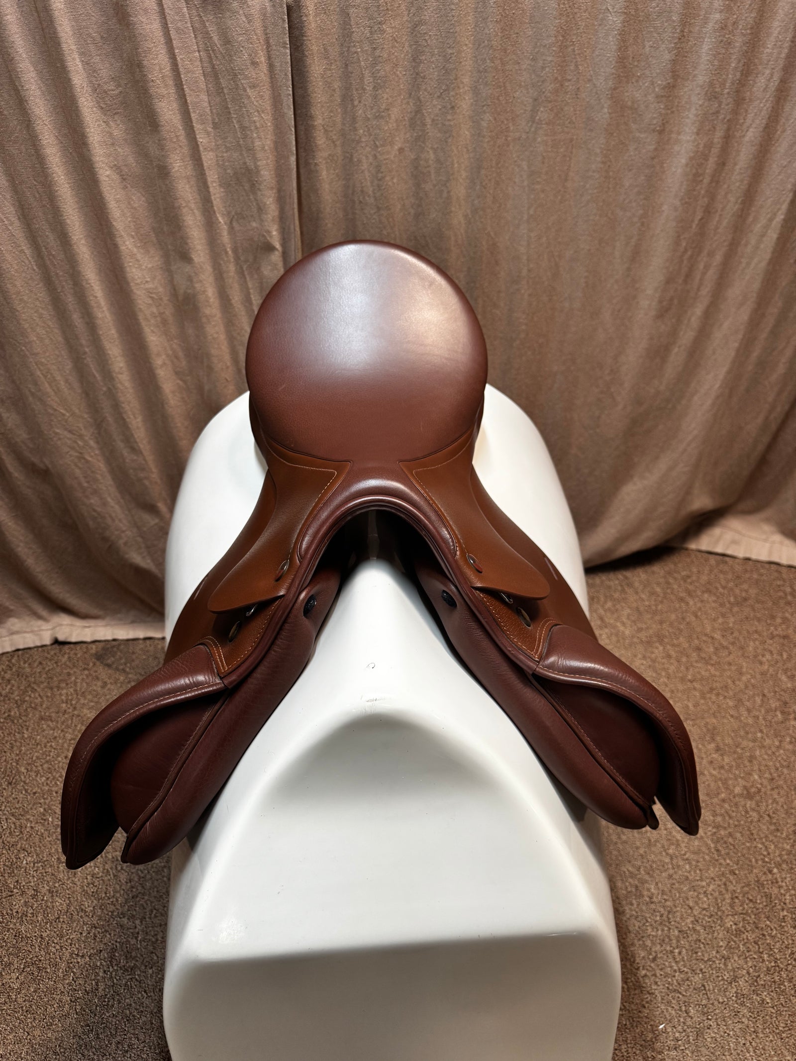 Prestige Italia Leather Jump Saddle Set