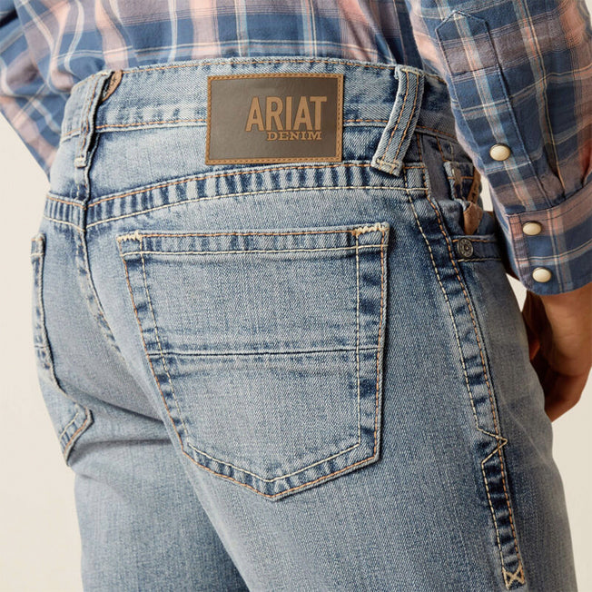 Ariat Mens M8 Slim Leg Grizzly Jean