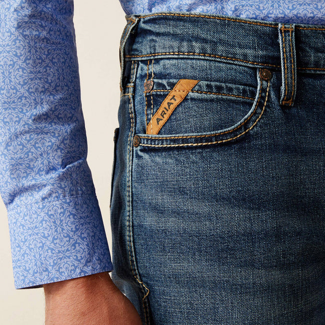 Ariat Mens M8 Modern Slim Leg Miles Jean