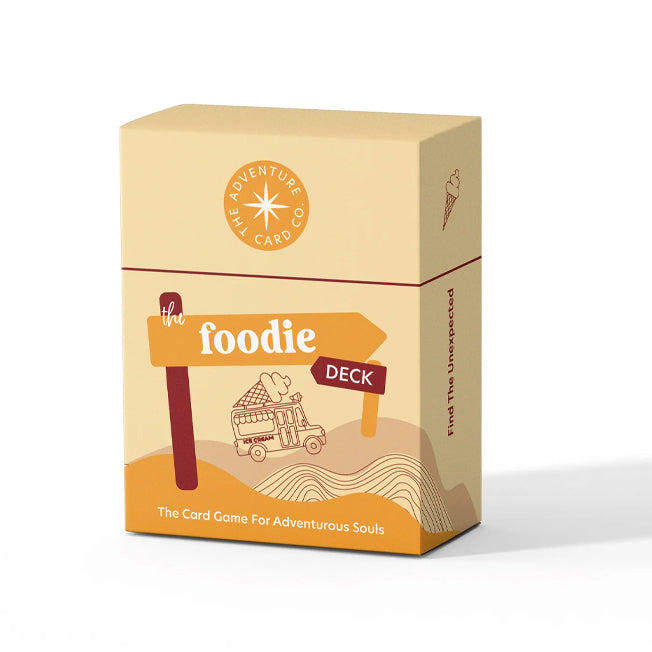 The Adventure Card Co The Foodie Deck