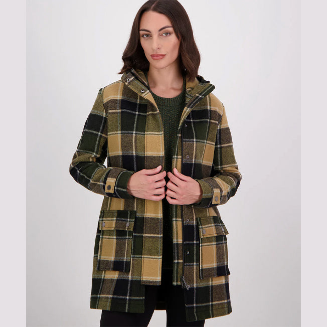 Swanndri Annmore Merino Wool Overcoat