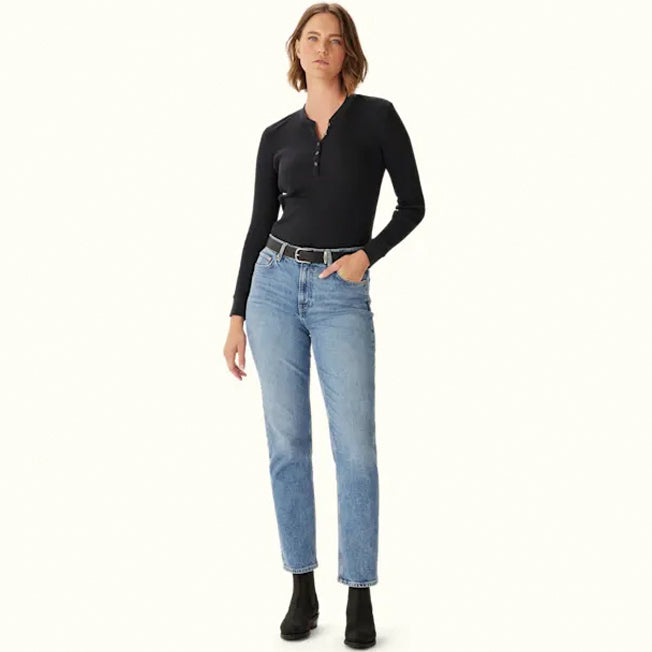 R.M.Williams Avoca Ribbed Henley