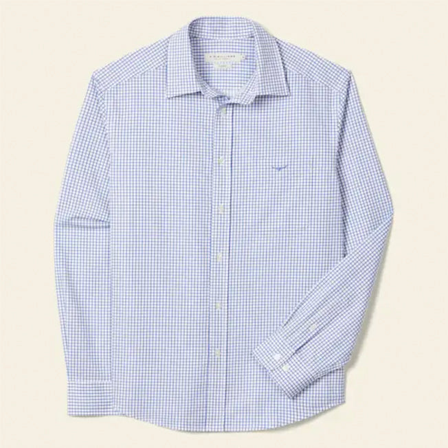 R.M. Williams Mens Brunswick Twill Check Shirt