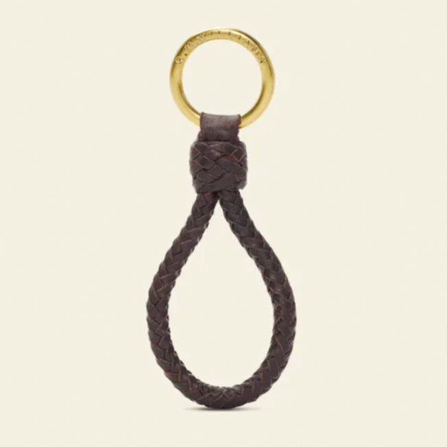 R.M. Williams RMW Bush Plaited Whip Loop Key Ring