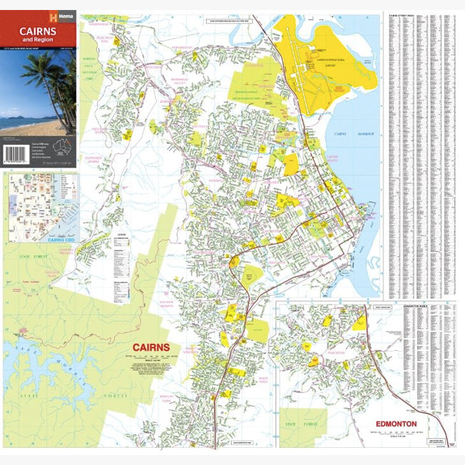Hema Cairns and Region Map