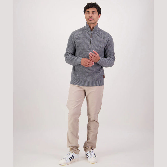 Swanndri Chalky Island Waffle Jumper