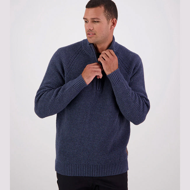 Swanndri Chalky Island Waffle Jumper
