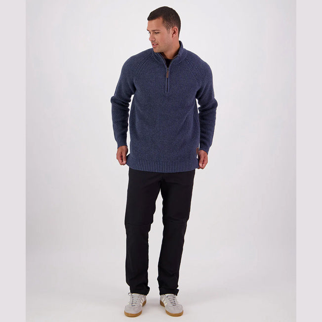 Swanndri Chalky Island Waffle Jumper