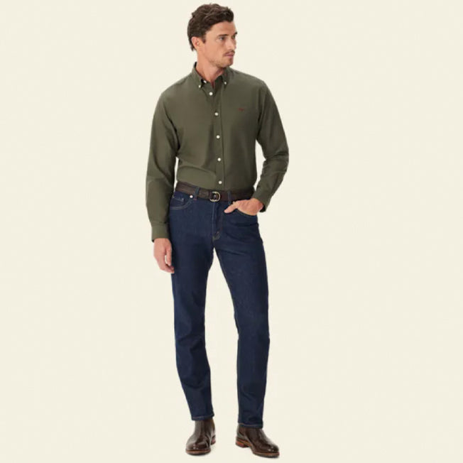 R.M. Williams Mens Clapton Oxford Shirt