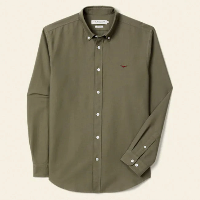 R.M. Williams Mens Clapton Oxford Shirt