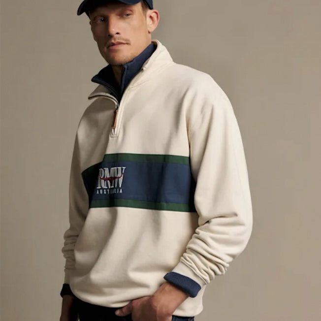 R.M. Williams Classic RMW 1/4 Zip Sweatshirt