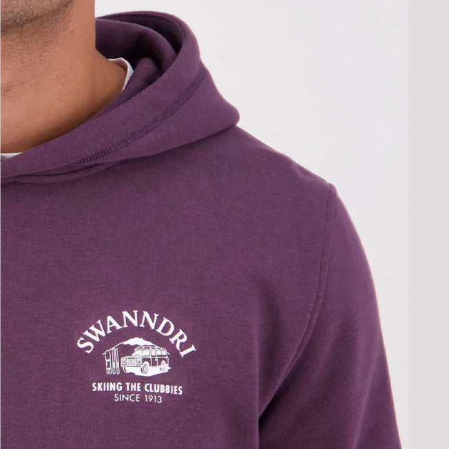 Swanndri Mens Clubbies Printed Hoodie
