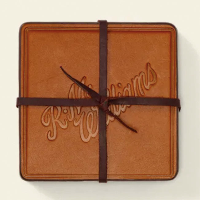 R.M.Williams Script Logo 4pc Coaster Set