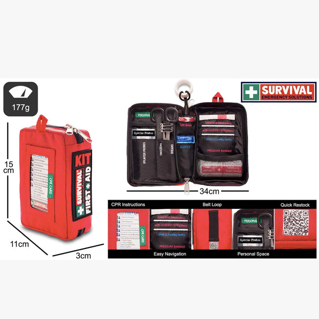 Survival Compact First Aid Kit