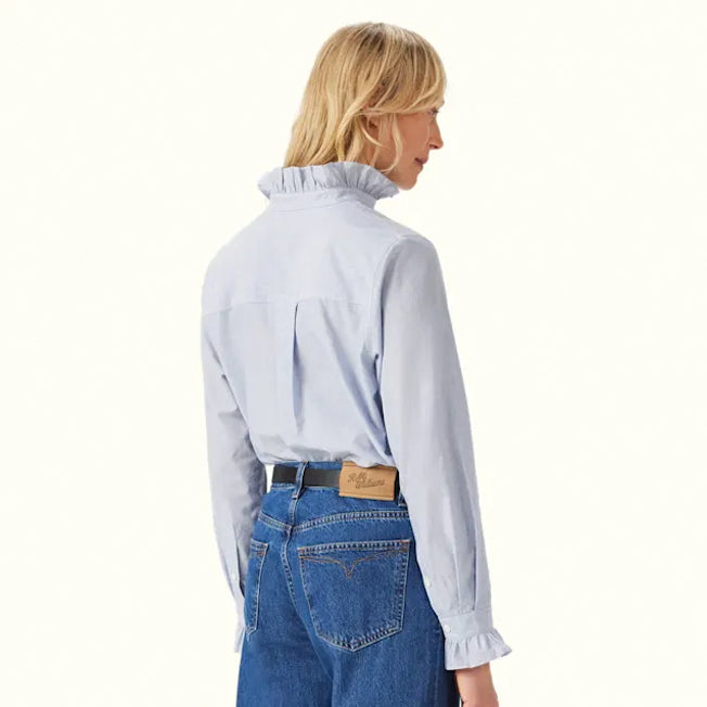 R.M. Williams Crispin Ruffle Shirt