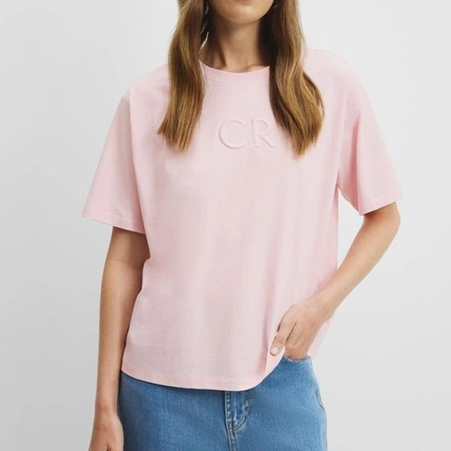 Country Road Lds Aus Cotton CR Logo Tee
