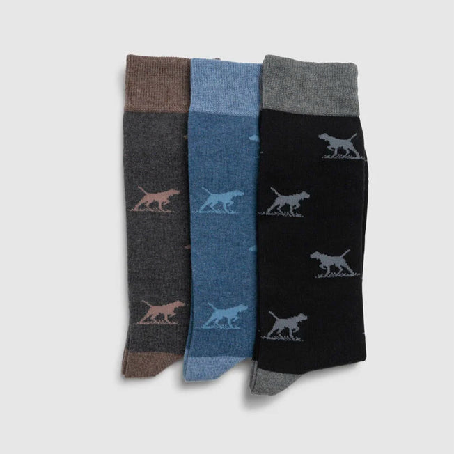 Rodd & Gunn Dogs-A-Plenty Socks 3pk