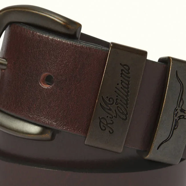 R.M. Williams Drover Leather Belt 38mm
