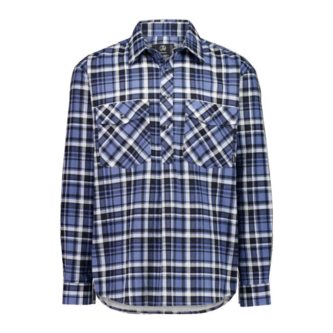 Swanndri Mens Closed Front Egmont Shirt Twin Pack