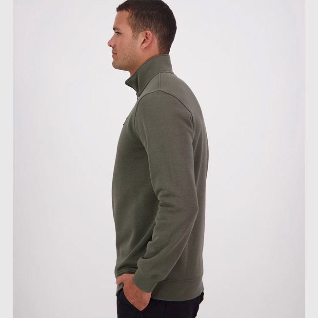 Swanndri Mens Fundamentals Quarter Zip Sweat