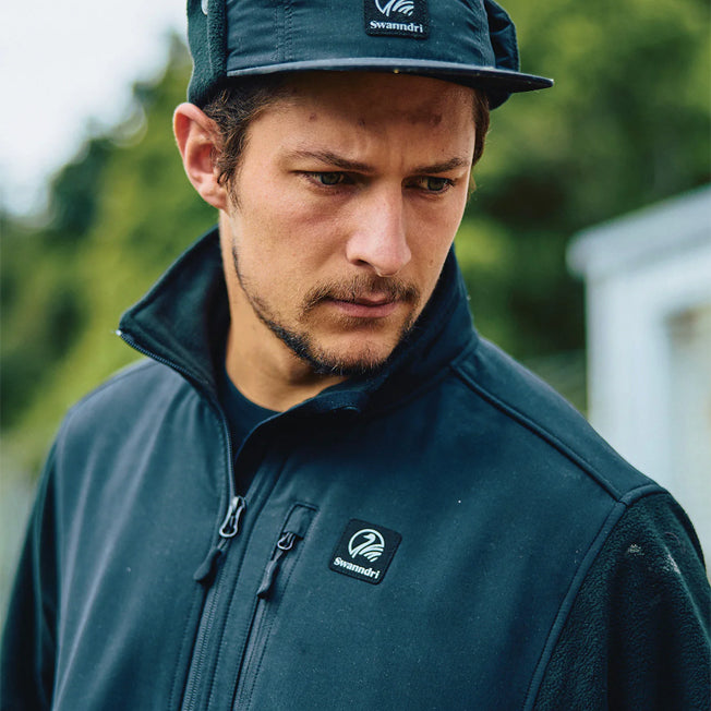 Swanndri Mens High Rock Hybrid Fleece Pullover