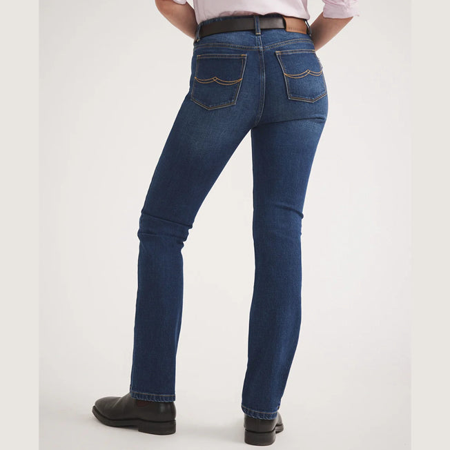 RB Sellars Ladies Jemma High Rise Boot Cut Work 32" Inleg Jean