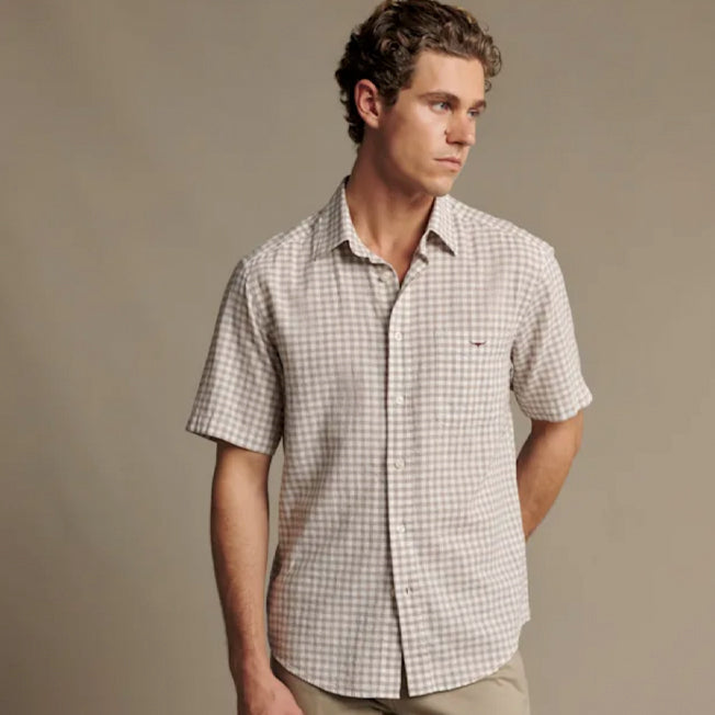 R.M. Williams Johnson Check SS Shirt