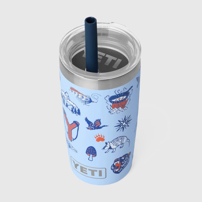 Yeti Rambler R10 JR Summer Camp Tumbler w/Straw Lid