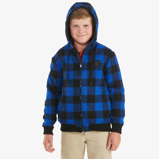 Swanndri Kids Crooked River Wool Hoodie