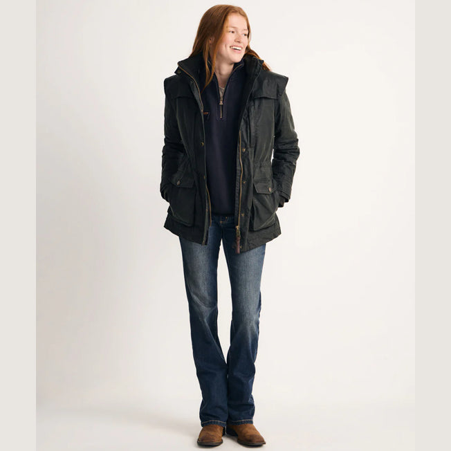 RB Sellars Ladies Khancoban Oilskin Jacket