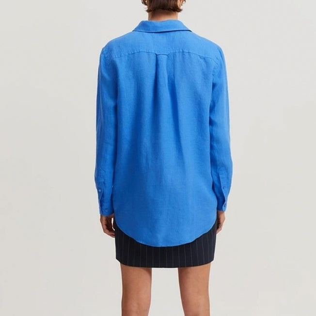 Country Road Ladies Linen LS Shirt