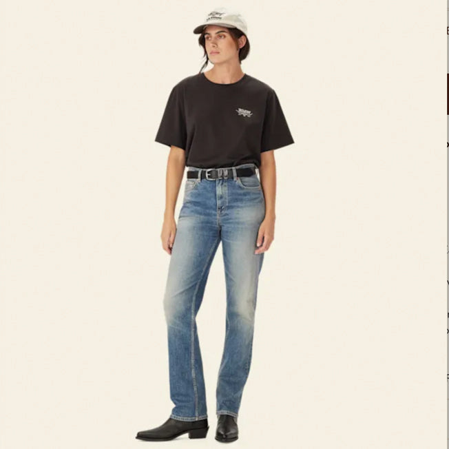 R.M. Williams Ladies Louth Back Print Tee