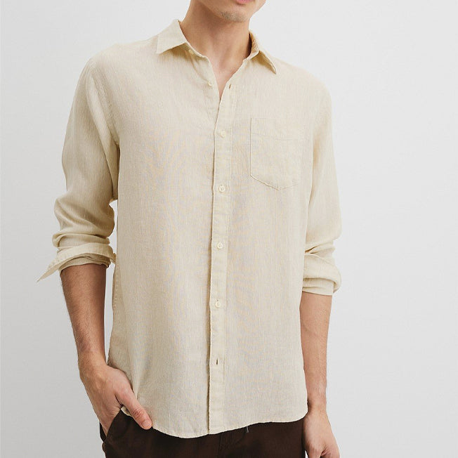 Country Road Mens LS Reg Linen LS