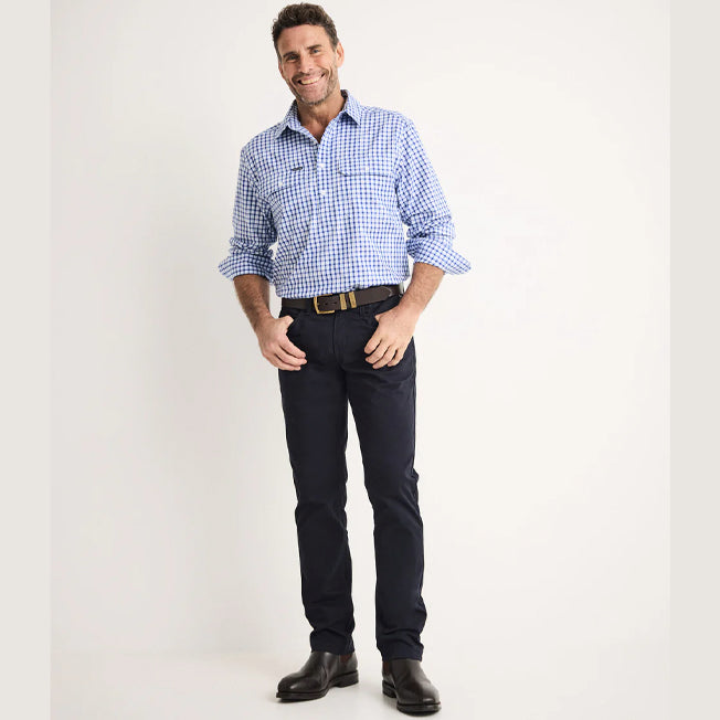 RB Sellars Mens 5 Pocket Straight Leg Chino