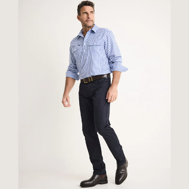 RB Sellars Mens 5 Pocket Straight Leg Chino