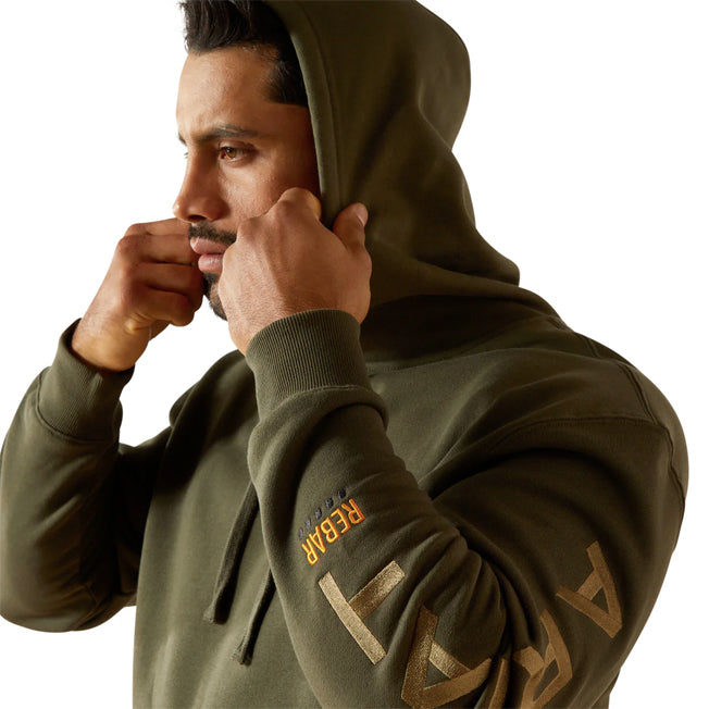 Ariat Mens Rebar Graphic Hoodie