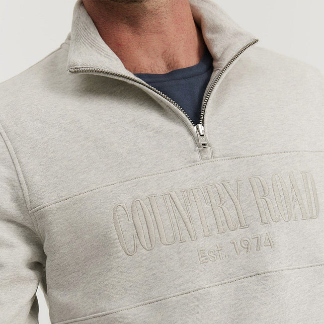 Country Road Mens 1/2 Zip Heritage Sweat
