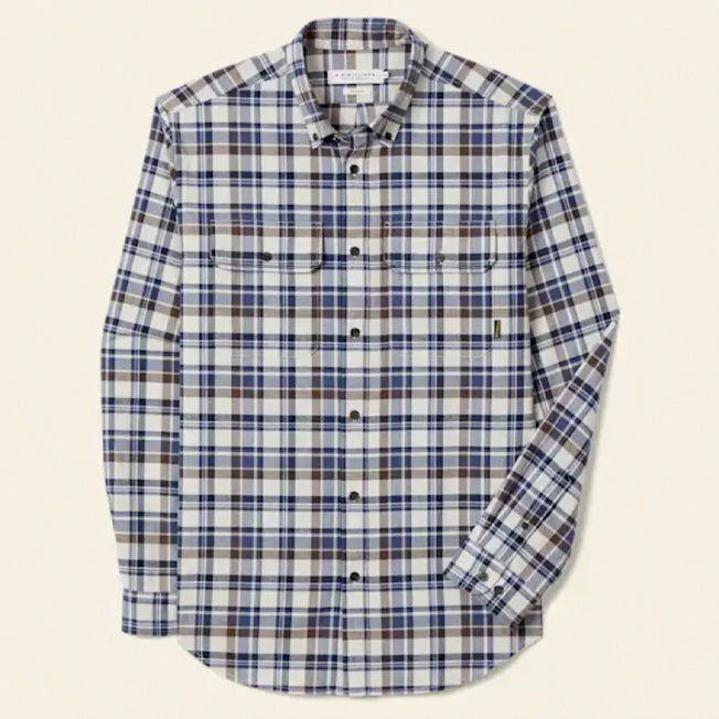 R.M. Williams Mens Orion Brushed Check Shirt