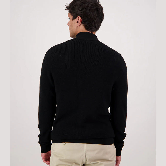 Swanndri Mens Otahu River 1/4 Zip Merino Knit