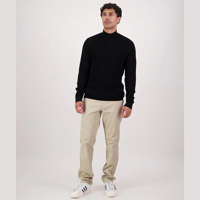 Swanndri Mens Otahu River 1/4 Zip Merino Knit
