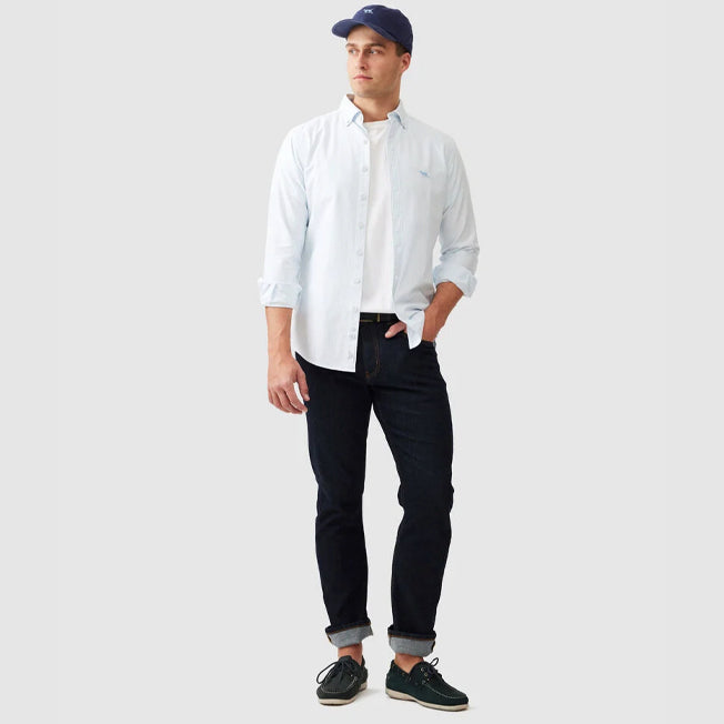 Rodd & Gunn Gunn Oxford Stripe Sports Fit LS Shirt